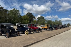 Model-Ts-lined-up-at-the-Mini-Swap-Meet