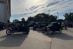 Model-Ts-ready-to-tour-after-the-morning-briefing